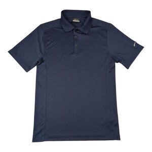 Nike Golf Dri-Fit Navy Blue Polo Shirt Size S Short Sleeve Mens Active Athletic